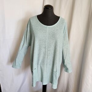 Light Blue Long Sleeve Sweater
